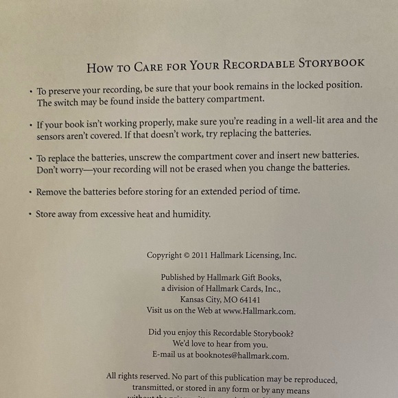 Brand New Hallmark Recordable Storybook The Night Before Christmas - Picture 4 of 4